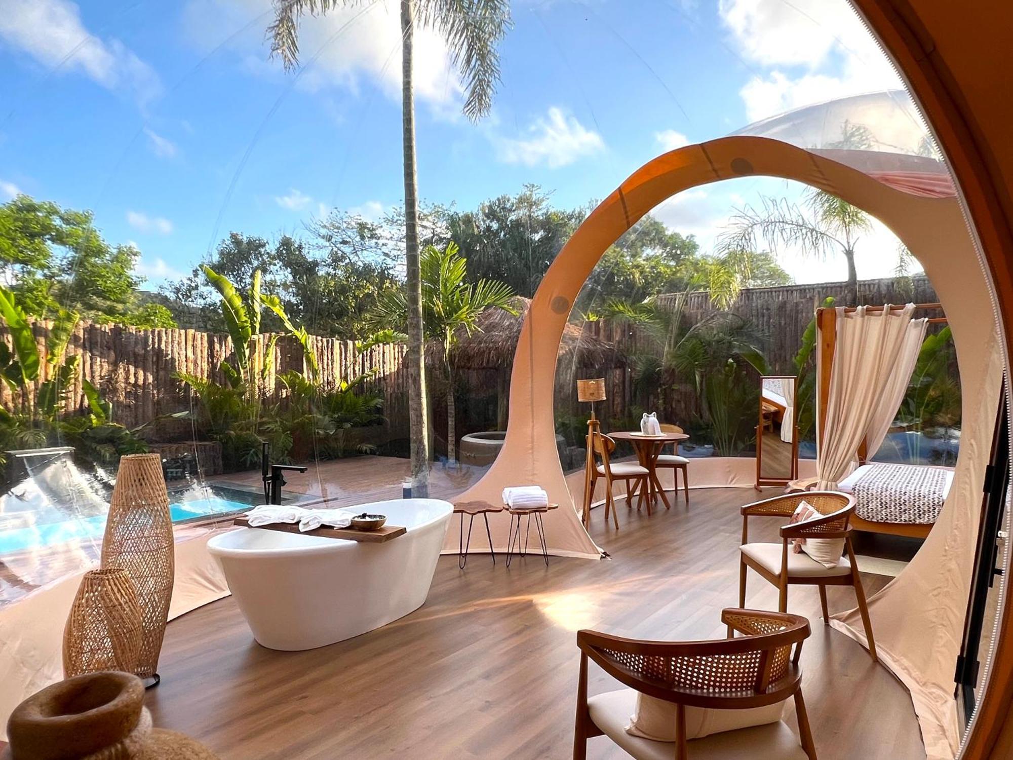 Hotel Zion Bubble Glamping Florianópolis Exterior foto